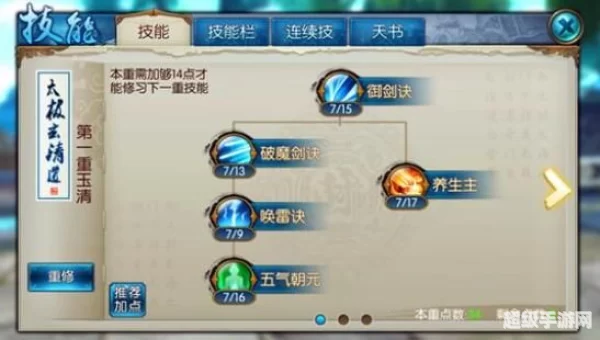 诛仙3英招加点